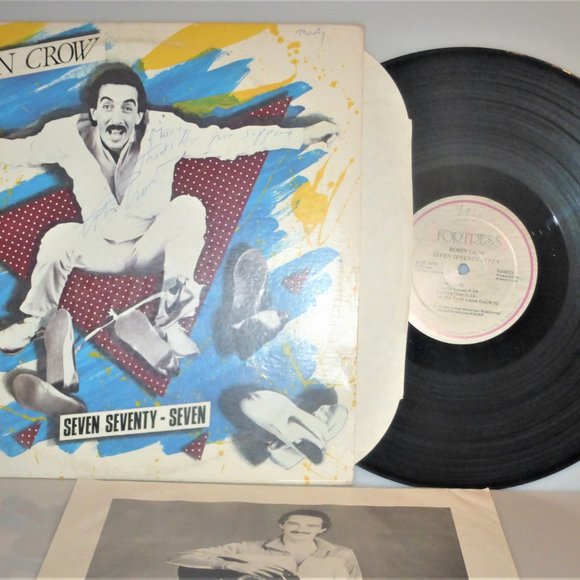 1985 Robin Crow SEVEN SEVENTY SEVEN Vinyl Record LP Fortress #R84029 Vintage LP - Picture 1 of 4